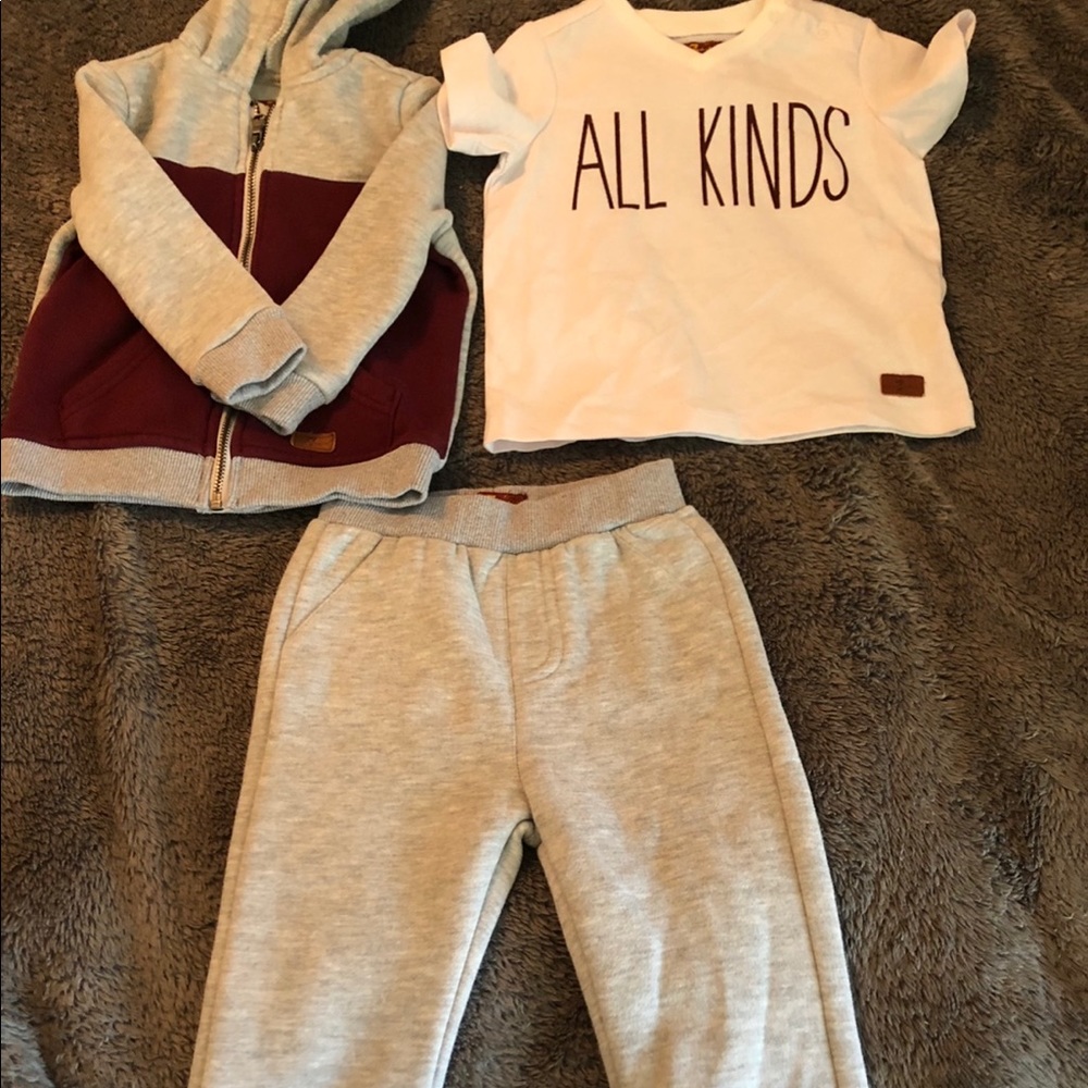 7 for All Mankind sweatsuit set